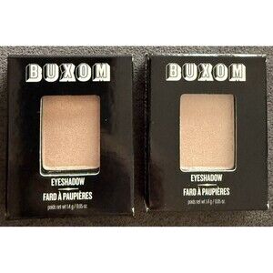 2 X Buxom Eyeshadow Eye Shadow Singles Refills Silk Sheets (.05oz) Boxed